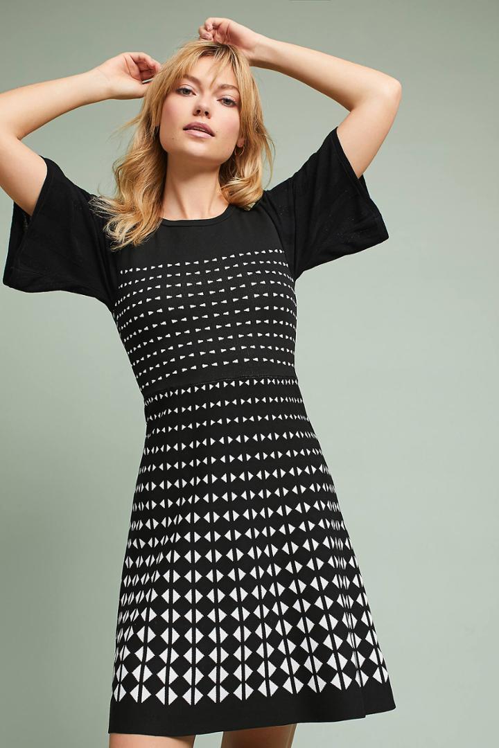 Akemi + Kin Patterned Sweater Dress