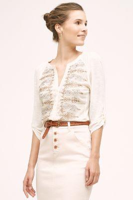 Tiny Shimmered Eden Buttondown
