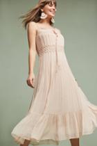 Love Sam Elodie Silk Slip Dress