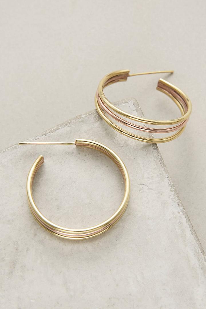 Lena Bernard Triplet Hoops