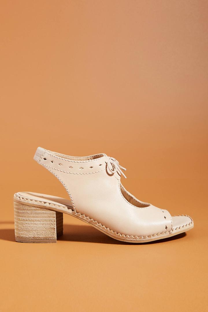Anthropologie Clara Open-toed Shooties