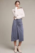 Maeve Grayson Knit Midi Skirt