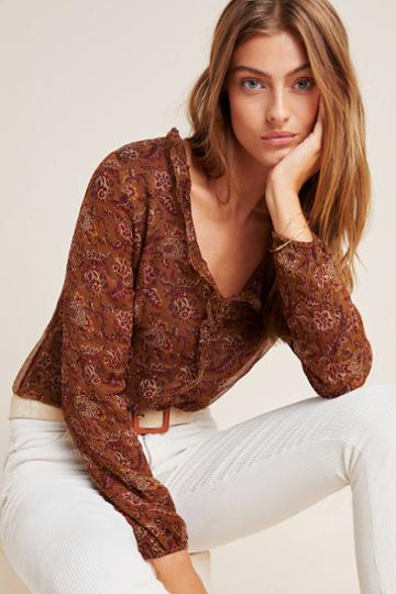 Louise Misha Loreta Silk Blouse