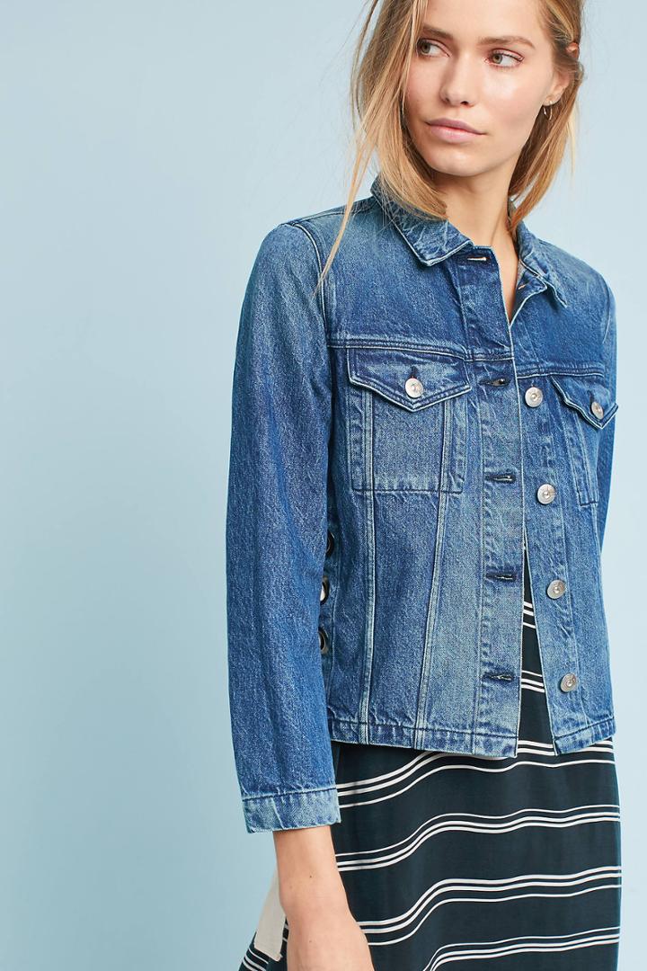 3x1 Nyc Wj Hollow Denim Jacket