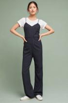 Anthropologie Pinstriped Jumpsuit
