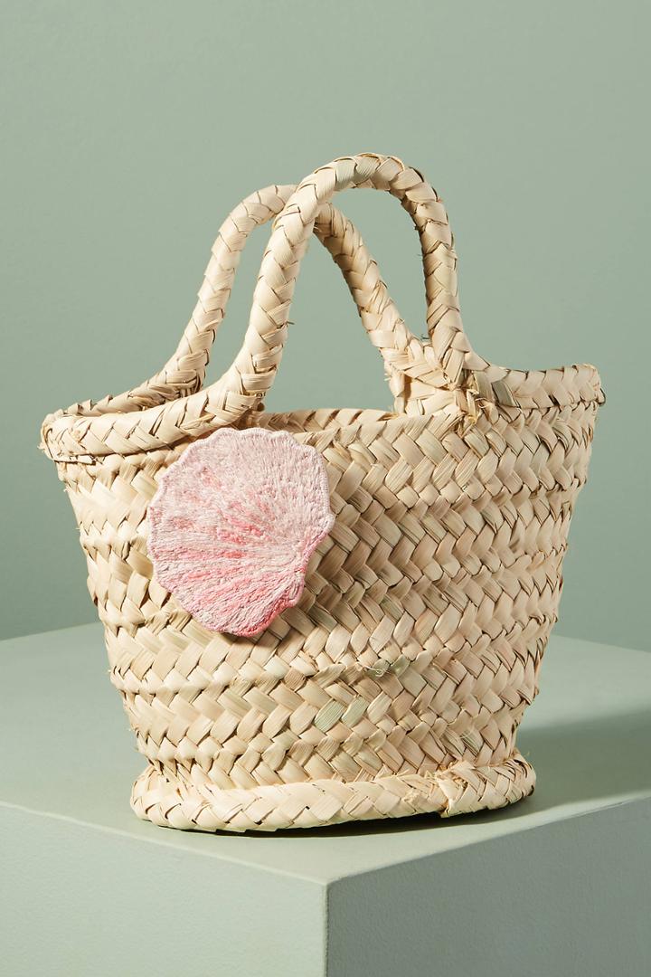 Indego Africa Calico Shell Tote Bag
