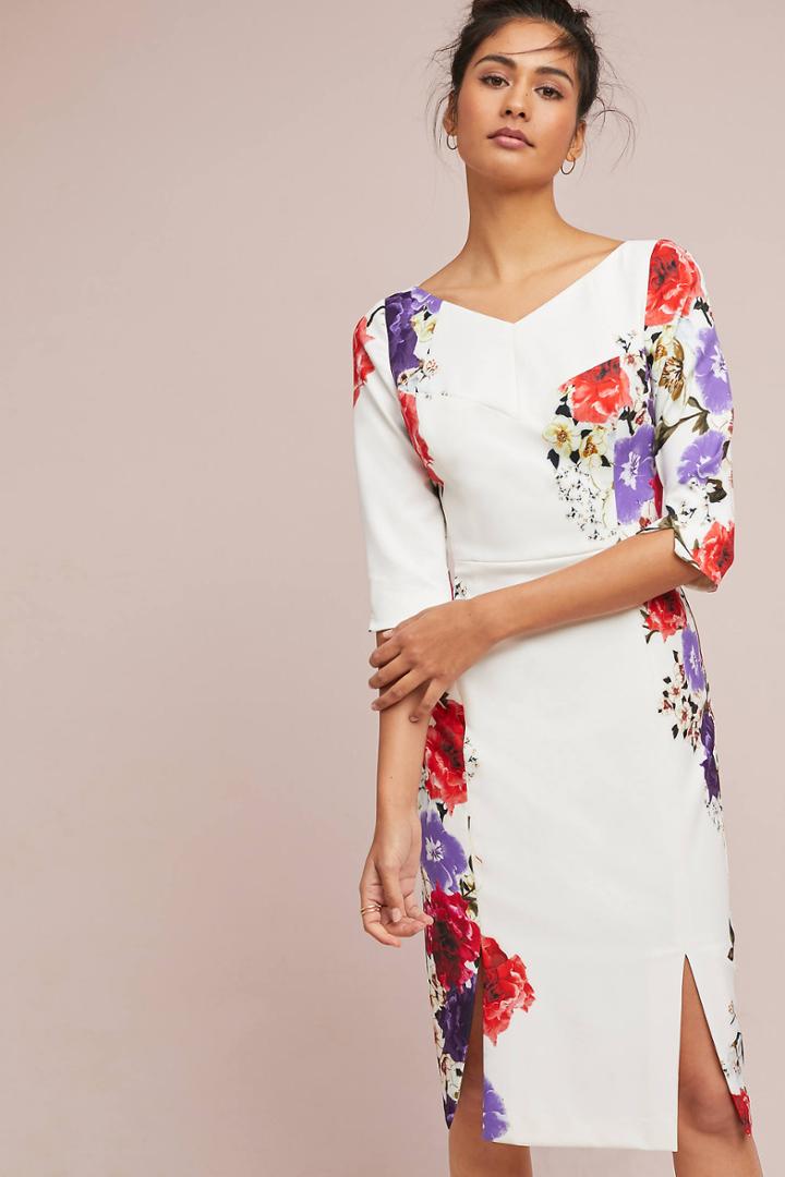 Black Halo Mondella Floral Dress