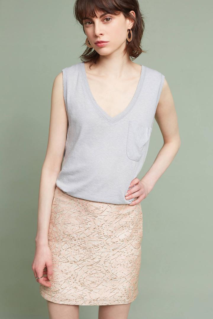 Anthropologie Pocket Tunic Top