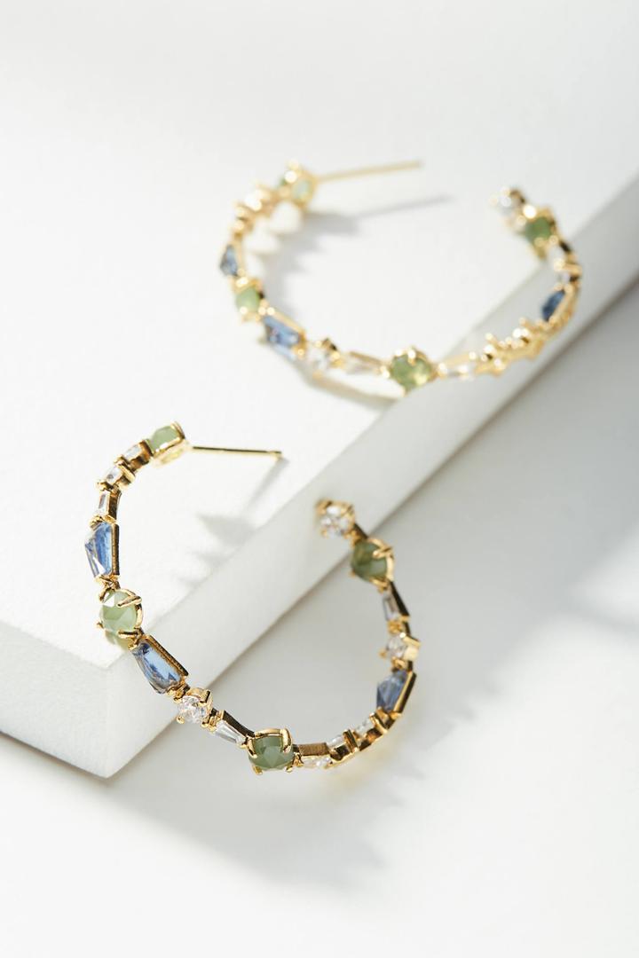 Anthropologie Kristina Hoop Earrings
