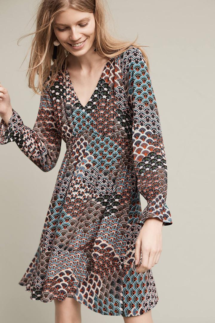 Maeve Monaco Tiered Dress