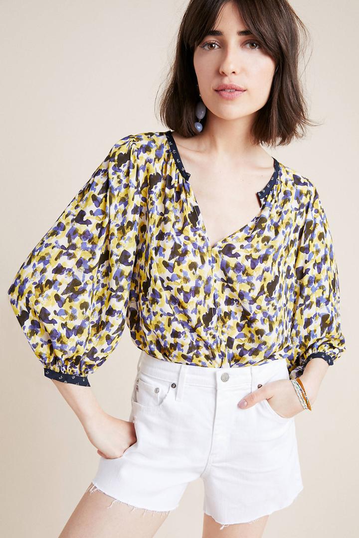 Velvet By Graham & Spencer Sterling Blouse