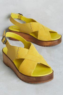 Kelsi Dagger Danielle Platforms Yellow