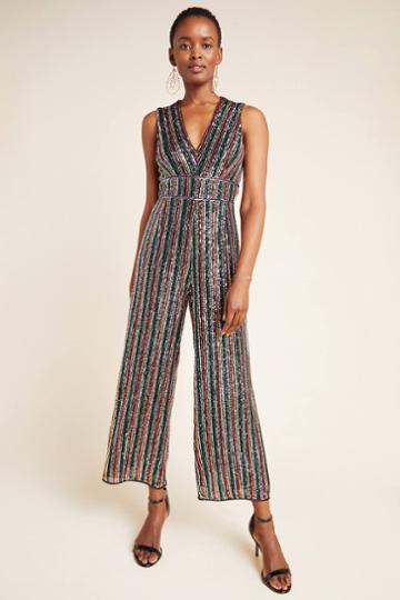 Saylor Nyc Winnipeg Sequined Jumpsuit