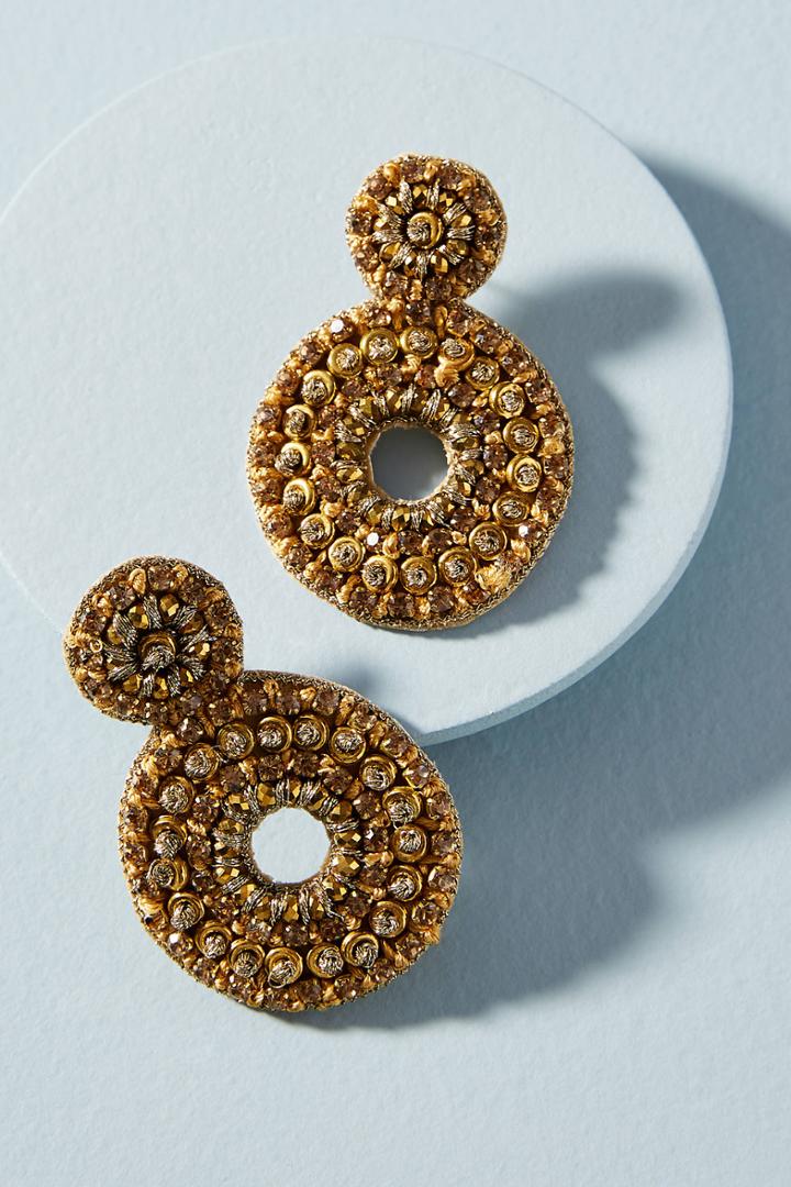 Anthropologie Main Squeeze Drop Earrings