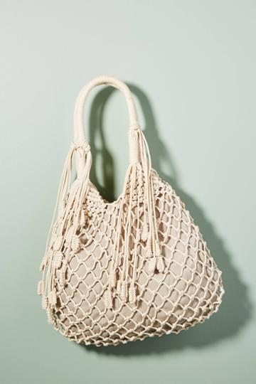 Monserat De Lucca Belen Macrame Tote Bag