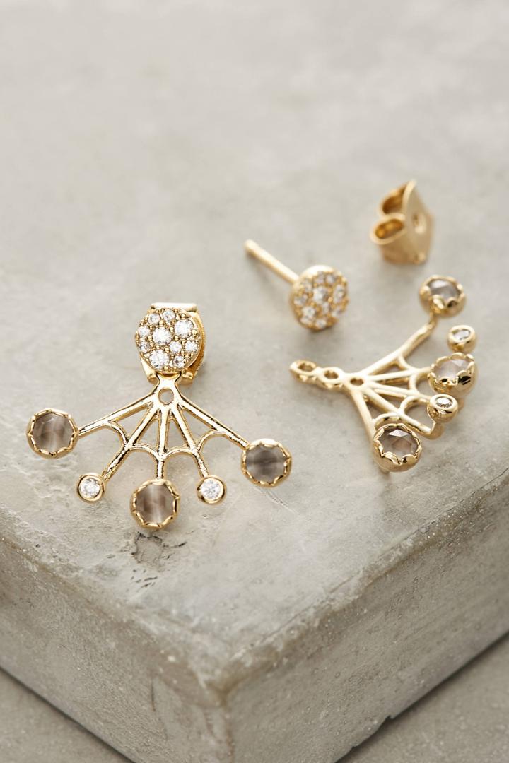 Anthropologie Phoebe Front-back Post Earrings