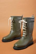 Ilse Jacobsen Lace-up Rain Boots