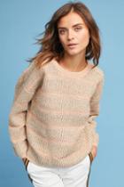 Moth Shimmer Stripe Pullover