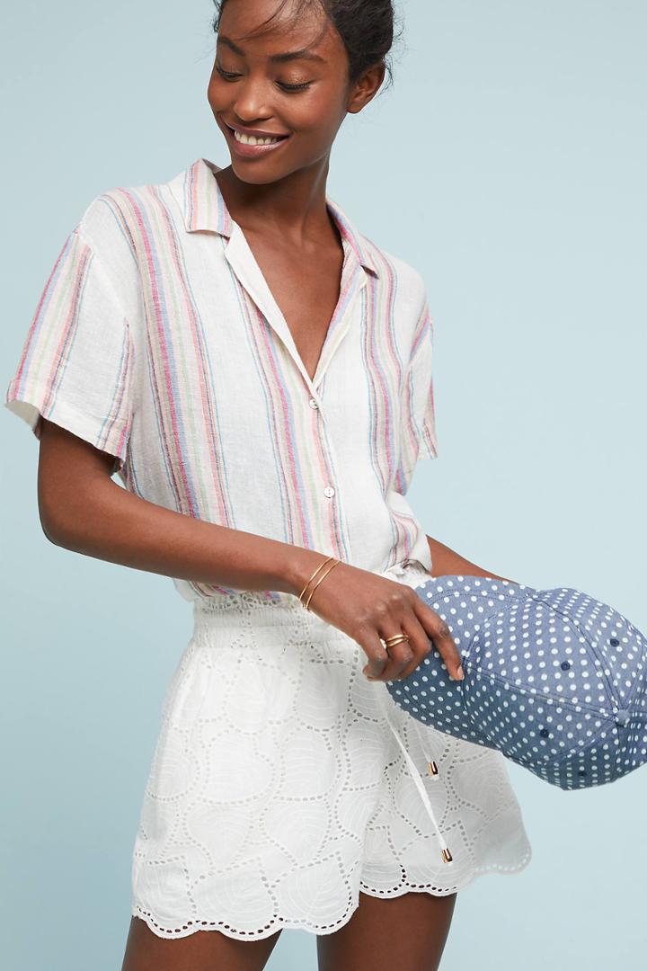 Bishop + Young Cassia Scalloped Shorts