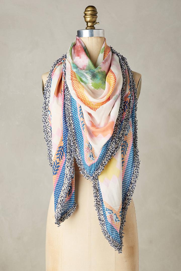 Coy Aeneid Silk Scarf