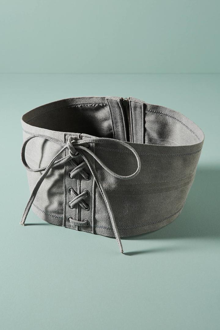 Linea Pelle Canvas Corset Belt