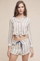 Solid & Striped Taylor Cropped Buttondown
