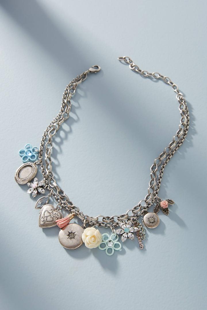 Anthropologie Dannijo Amabella Charm Necklace