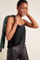 Sunday In Brooklyn Zebra Burnout Velvet Cami