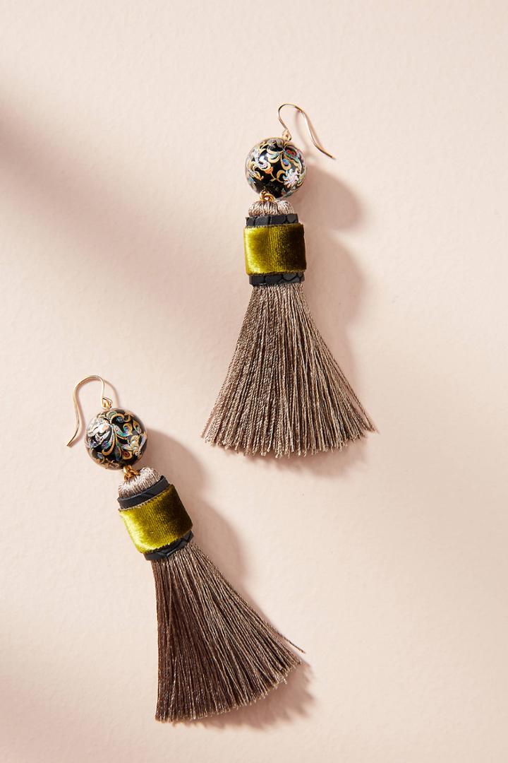 Mimilore Johannesburg Tassel Earrings