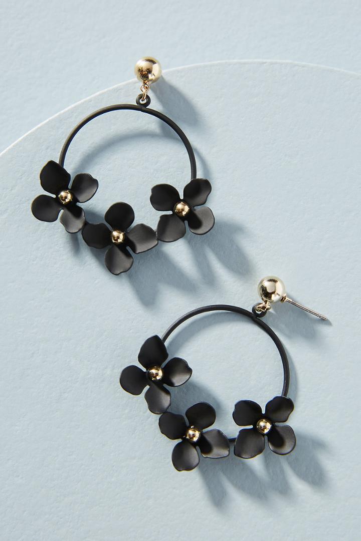 Anthropologie Buttercup Drop Earrings