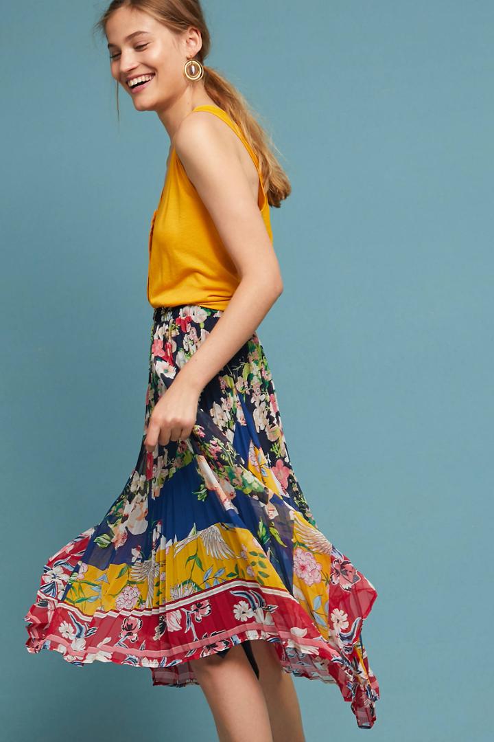 One September Leora Floral Skirt