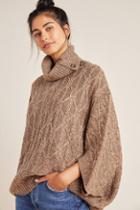 Anthropologie Madeleine Turtleneck Poncho