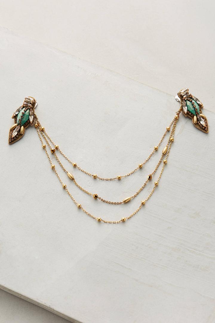 Anthropologie Aleid Draped Hair Clip