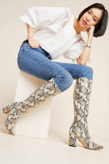 Sam Edelman Hai Snake Knee-high Boots