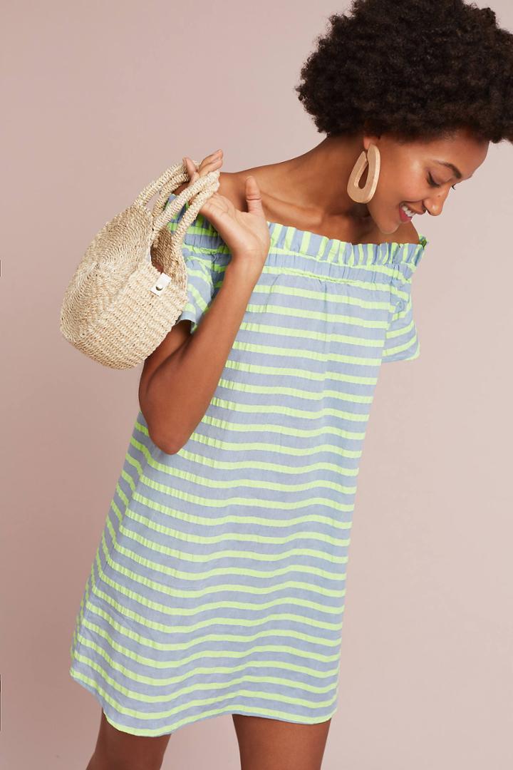 Corey Lynn Calter Bayside Off-the-shoulder Dress