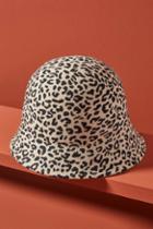 Anthropologie Marion Cheetah Cloche