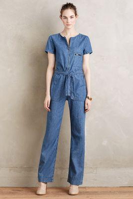 Mih Denim Jumpsuit Tinted Denim