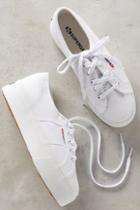 Superga Platform Sneakers White