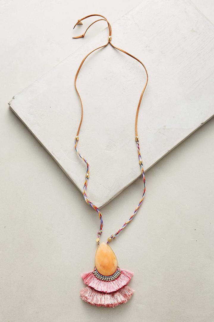 Serefina Tropicalia Tassel Necklace