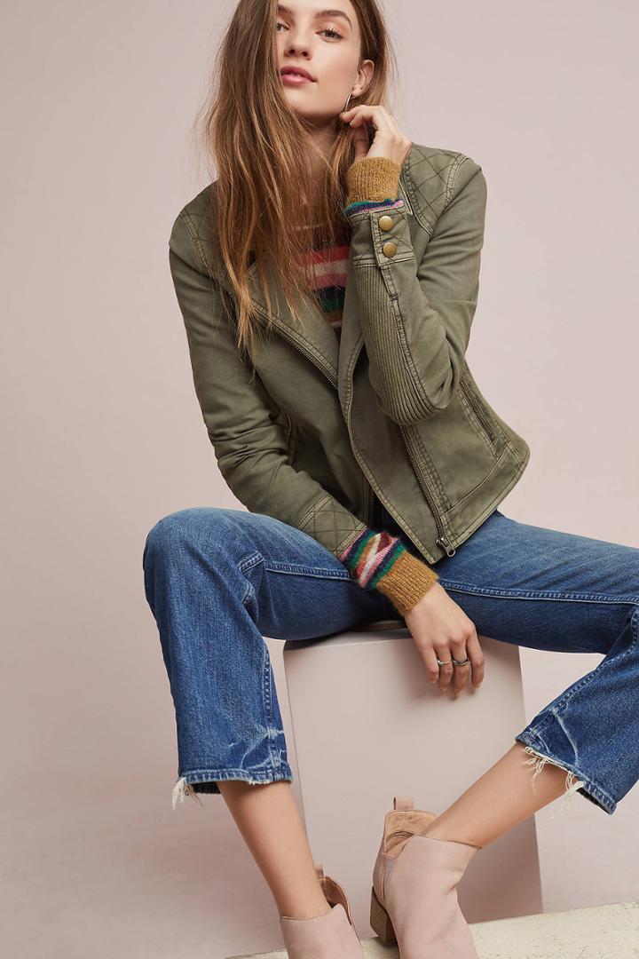 Anthropologie Easy Moto Jacket