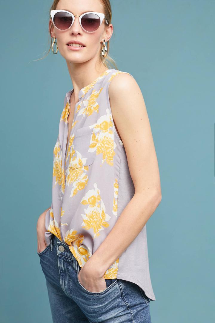 Porridge Silverton Sleeveless Buttondown