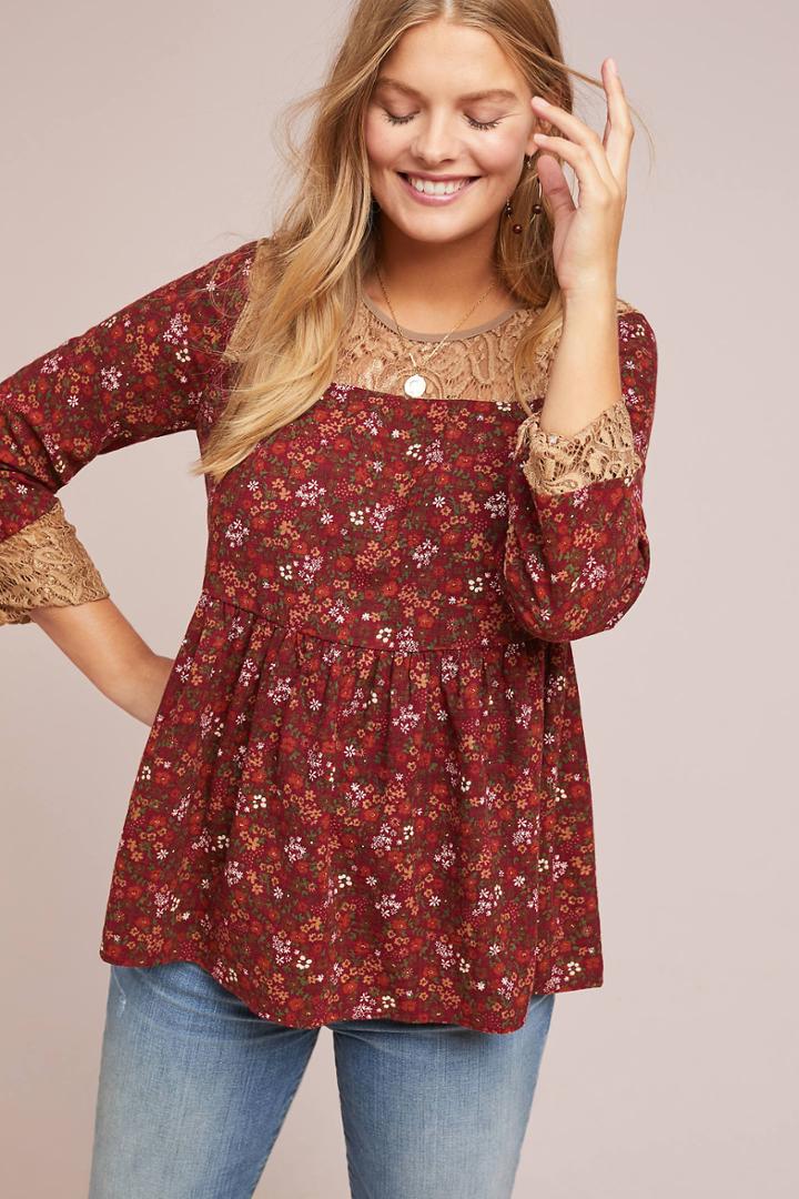 Eri + Ali Dakota Floral Blouse