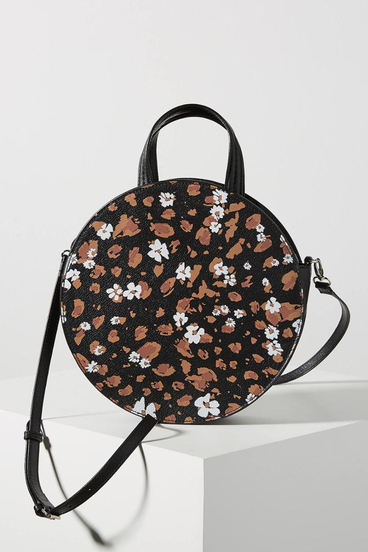 Anthropologie Alana Painted Circle Bag