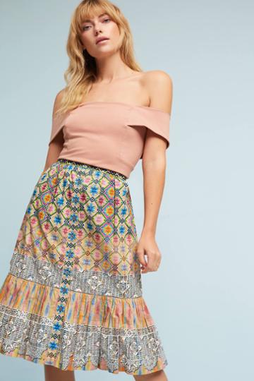 Tanvi Kedia Tiered Astrid Skirt