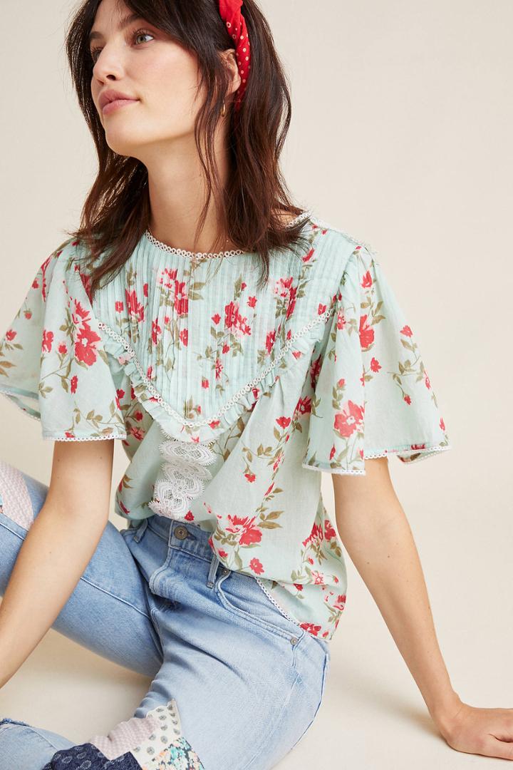 Seen Worn Kept Blissful Floral Blouse