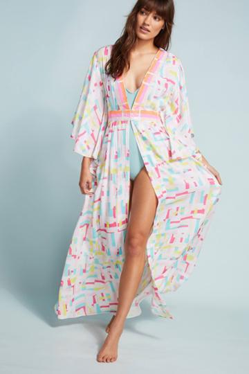 Taj By Sabrina Crippa Abstract Shapes Caftan