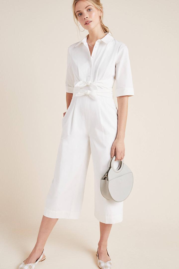 Gal Meets Glam Sawyer Poplin Jumpsuit