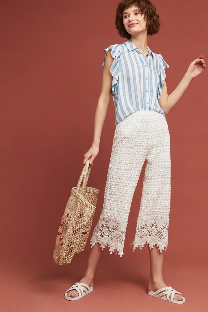 Moon River Lace Beach Pants