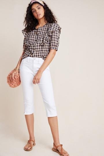 Jen7 By 7 For All Mankind High-rise Capri Jeans