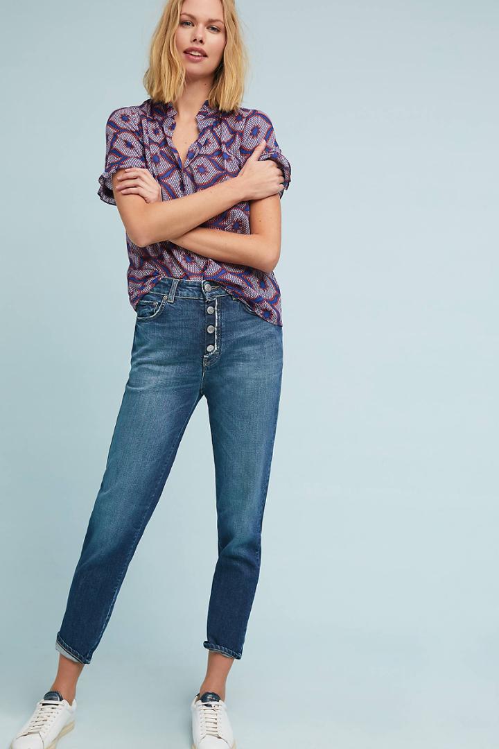 Closed Day High-rise Slim Cropped Jeans
